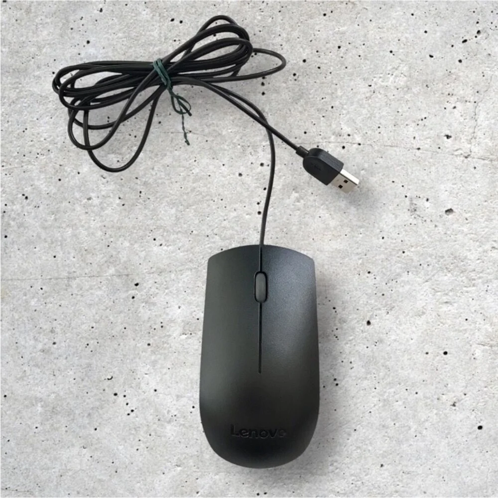 Lenovo NWOT Black Gaming Keyboard & Laser Mouse Both Wired